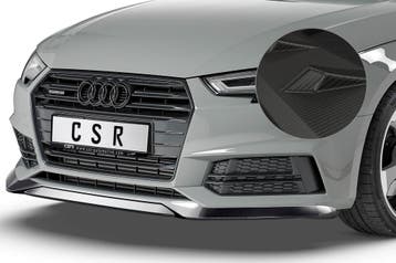 Cup spoilerlip met ABE voor Audi A4 B9 8W S-Line / S4 B9 8W, Auto-onderdelen, Verzenden, Nieuw