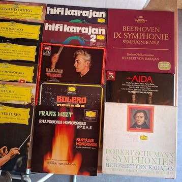 Herbert Von Karajan - Beautiful collection of 19 classical