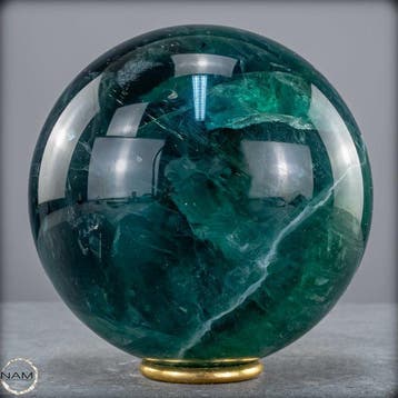 Boule de fluorite verte exclusive – Symbole de clarté, de, Collections