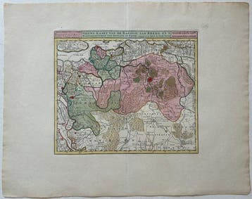 Nederland - Breda, Bergen op Zoom; J. Keizer - Nieuwe kaart