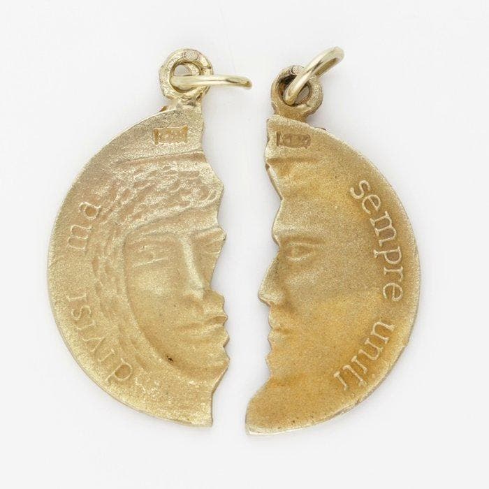 Pendentif - 14 carats Or jaune, Bijoux, Sacs & Beauté, Bijoux anciens