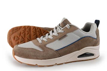 Skechers Sneakers in maat 46 Beige, Overige kleuren, Verzenden, Zo goed als nieuw, Skechers
