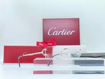 Cartier - Piccadilly Silver Gold Planted 18k - Lunettes, Handtassen en Accessoires, Nieuw