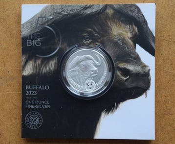 Zuid-Afrika. 2021/2023, BIG 5 Second Serie, 5 x 1 Oz