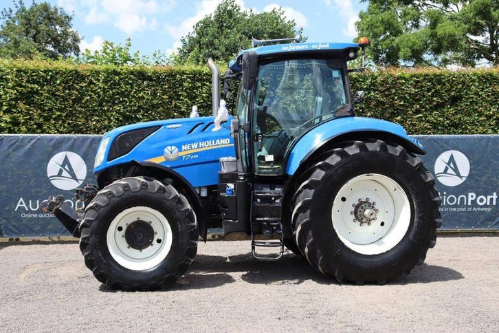 Veiling: Tractor New Holland T7.245 Diesel 165kW 2017 met On, Articles professionnels, Agriculture | Tracteurs, Enlèvement