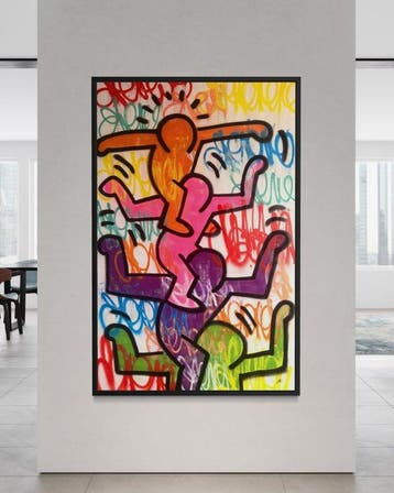 Gunnar Zyl - Generations / Keith Haring & Zyl XXL