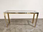 Renato Zevi - Console - Métal, Verre - Table console