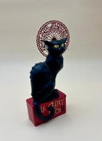 Parastone - D’après Steinlen - sculptuur, ***Le Chat Noir***, Antiek en Kunst