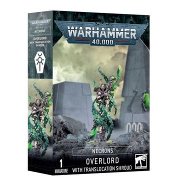 Necrons Overlord with translocation shroud (Warhammer nieuw), Ophalen of Verzenden