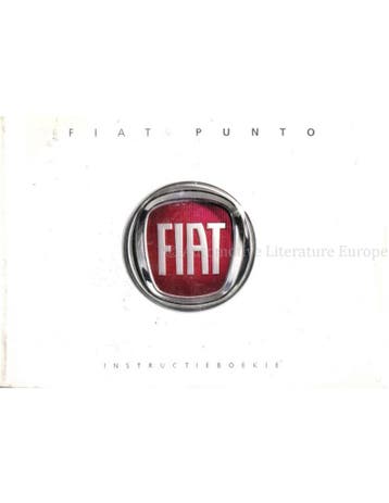 2007 FIAT PUNTO INSTRUCTIEBOEKJE NEDERLANDS