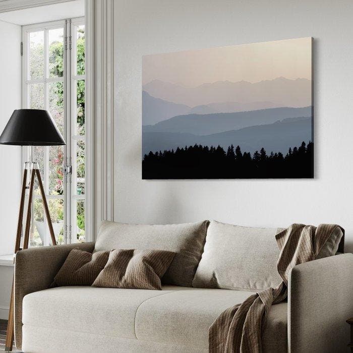 Fabio Accorrà - Sunset in the mountains - XXL, Antiek en Kunst, Kunst | Designobjecten