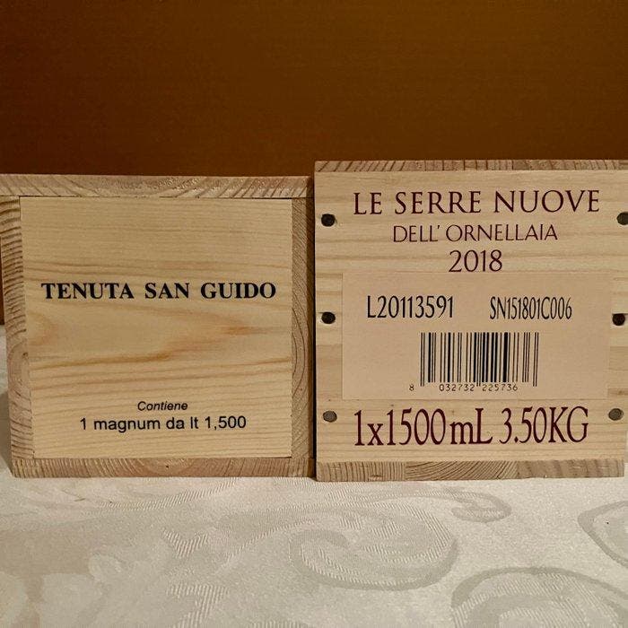 2023 Guidalberto & 2018 Le Serre Nuove dell’Ornellaia -, Collections, Vins