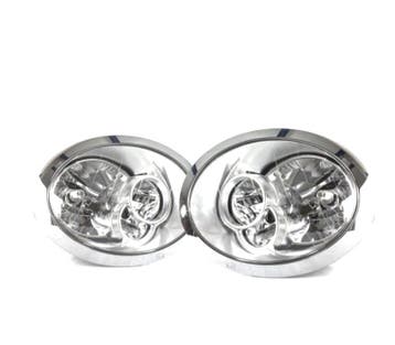 PHARES POUR MINI ONE R50 04-06 FOND CHROMÉ, Verzenden
