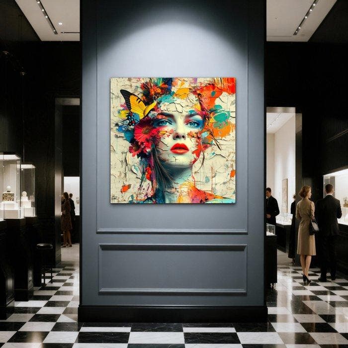 PLM-Art - Chinese Style Woman, Antiquités & Art, Art | Objets design