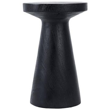 Bazar Bizar De Fiji Bijzettafel - Zwart - Ongebruikt, Huis en Inrichting, Verzenden, Zo goed als nieuw, Hout, 60 cm of meer
