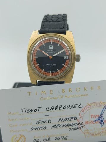 Tissot - Carrousel - Zonder minimumprijs - Heren - 1970-1979