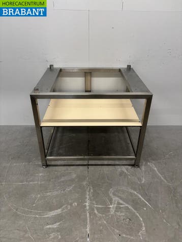 Socle du four en acier inoxydable 92,5 x 75 x 77, Verzenden