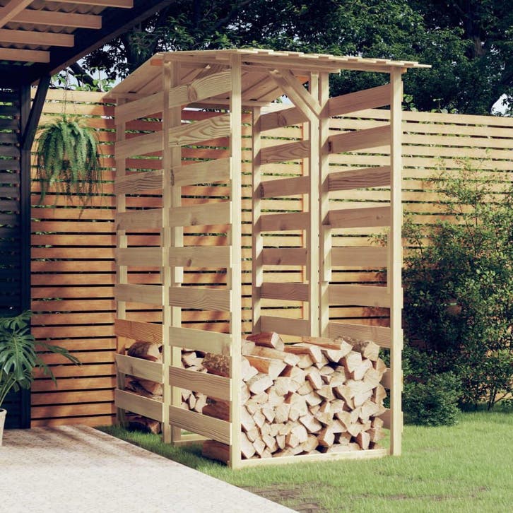 vidaXL Pergolas met dak 2 st 100x90x200 cm geïmpregneerd, Jardin & Terrasse, Poteaux, Poutres & Planches, Envoi