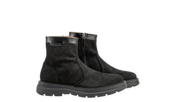 TESTONI - 8 UK - 42 IT - Combat Zip Boot Shoes Suede + Plain, Vêtements | Hommes