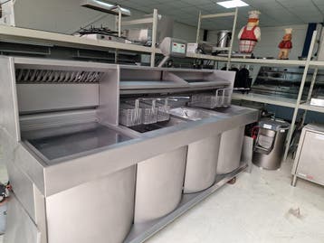 Gereviseerde Kiremko HR bakwand / friteuse 2x 3 manden + bkp, Ophalen of Verzenden, Nieuw in verpakking