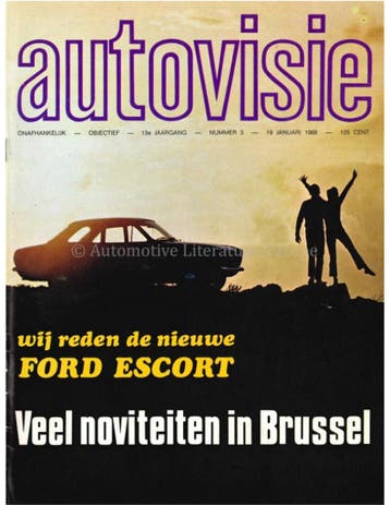 1968 AUTOVISIE MAGAZINE 03 NEDERLANDS, Nieuw