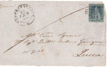 Italiaanse oude staten - Toscane - TOSCANA 1851/57 –, Gestempeld