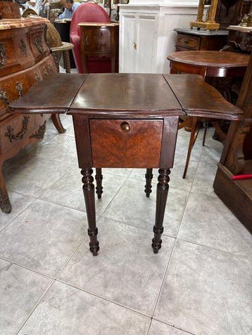 Bijzettafel - Palissander, Antiek en Kunst
