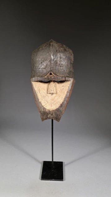 Houten masker - Kwele - Gabon (Zonder minimumprijs), Antiek en Kunst