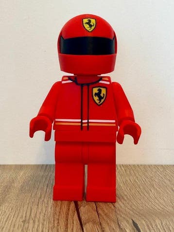 Fait maison - (MOC )Minifigure LEGO pilote Ferrari F1 -, Nieuw