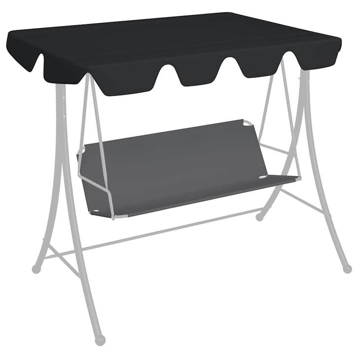 vidaXL Vervangingsluifel voor schommelbank 150/130x105/70 cm, Tuin en Terras, Partytenten, Nieuw, Verzenden