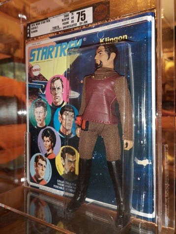 Mego - Action figure Klingon Star Trek Graded AFA 75 -, Antiek en Kunst