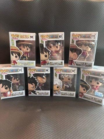 Funko - Funko Pop One Piece Luffy collectie (7 stuks) -