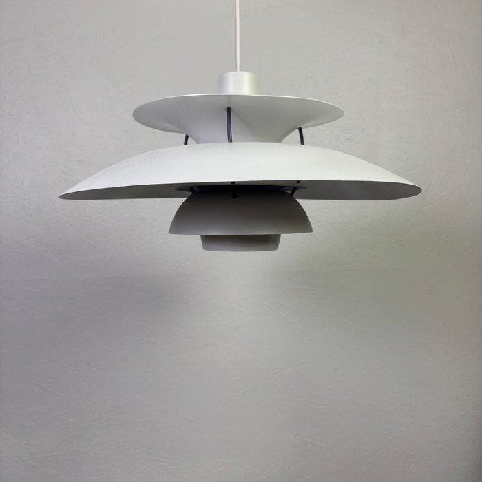 Louis Poulsen - Plafondlamp - PH5 - Metaal, Antiek en Kunst, Antiek | Verlichting