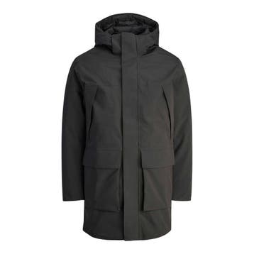 2dekans | Jack & Jones Planet Parka - Heren - Moonbeam -, Ophalen of Verzenden, Nieuw