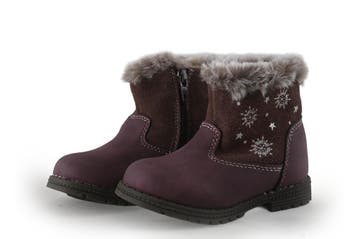 Leone Veterschoenen Meisjes in maat 22 Paars, Verzenden, Schoenen