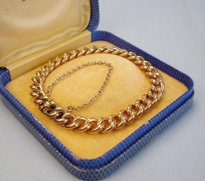 Sans prix de réserve - Other brand - Bracelet Schaumgold,, Bijoux, Sacs & Beauté, Bijoux anciens