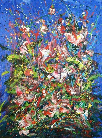 Jana Noldin - Larghe Abstract - The Awakening of Chloris