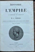 M. A. Thiers - Histoire de lEmpire - 1866-1867, Antiek en Kunst, Antiek | Boeken en Manuscripten