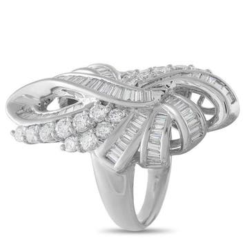 Bague Platine, Bague en platine et diamant de 5,0 ct -, Bijoux, Sacs & Beauté