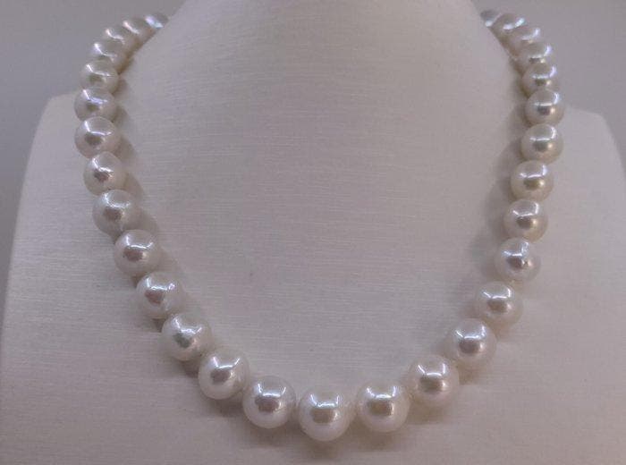 Zonder minimumprijs - Halsketting - 14 karaat Witgoud -, Bijoux, Sacs & Beauté, Colliers
