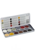 Gekleurde Schmink Fearsome 12st, Verzenden, Nieuw