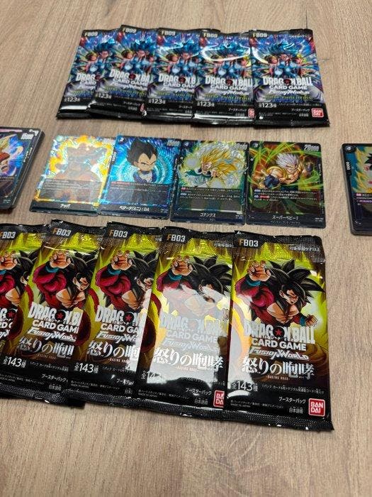 Bandai - 44 Booster pack - Dragon Ball - FB09 + FB03 –, Collections, Collections Autre