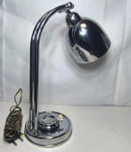 Bureaulamp - gechromateerd metaal