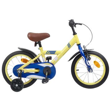 vidaXL Kinderfiets 16 Inch voor 4-6 jaar oud Geel, Verzenden, Nieuw