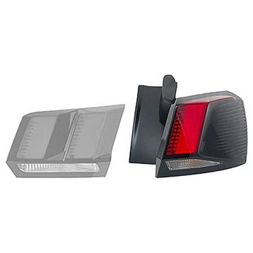 Peugeot 3008 2016-2020 Achterlicht Rechts Buiten LED AL, Verzenden