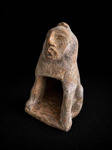 Oud Chinees, Tang-dynastie Terracotta Minqi Antropomorfe