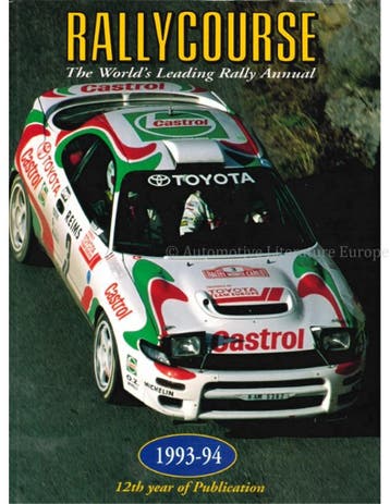 RALLYCOURSE, THE WORLDS LEADING RALLY ANNUAL, 1993-94, Livres