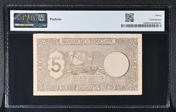 Frans Somaliland. - 5 Francs - ND (1945) - Pick 14