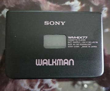 Sony - WM-EX77 Walkman Slimline Draagbare cassettespeler, TV, Hi-fi & Vidéo