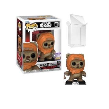 Funko Pop Star Wars    Wicket  Slingshot   631  Summer, Verzenden, Nieuw